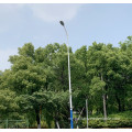 Single Single Street Light Highting တိုင်ကိုဖုံးအုပ်ထားသည့်အမှုန့်